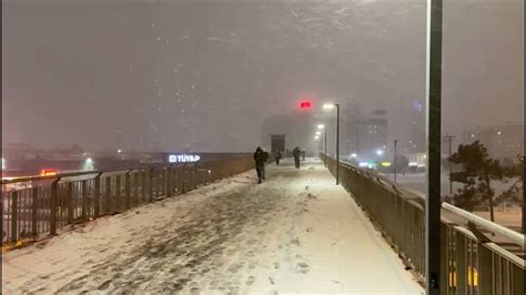 istanbul un nerelerinde kar yağıyor